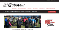 Desktop Screenshot of gaboteur.ca